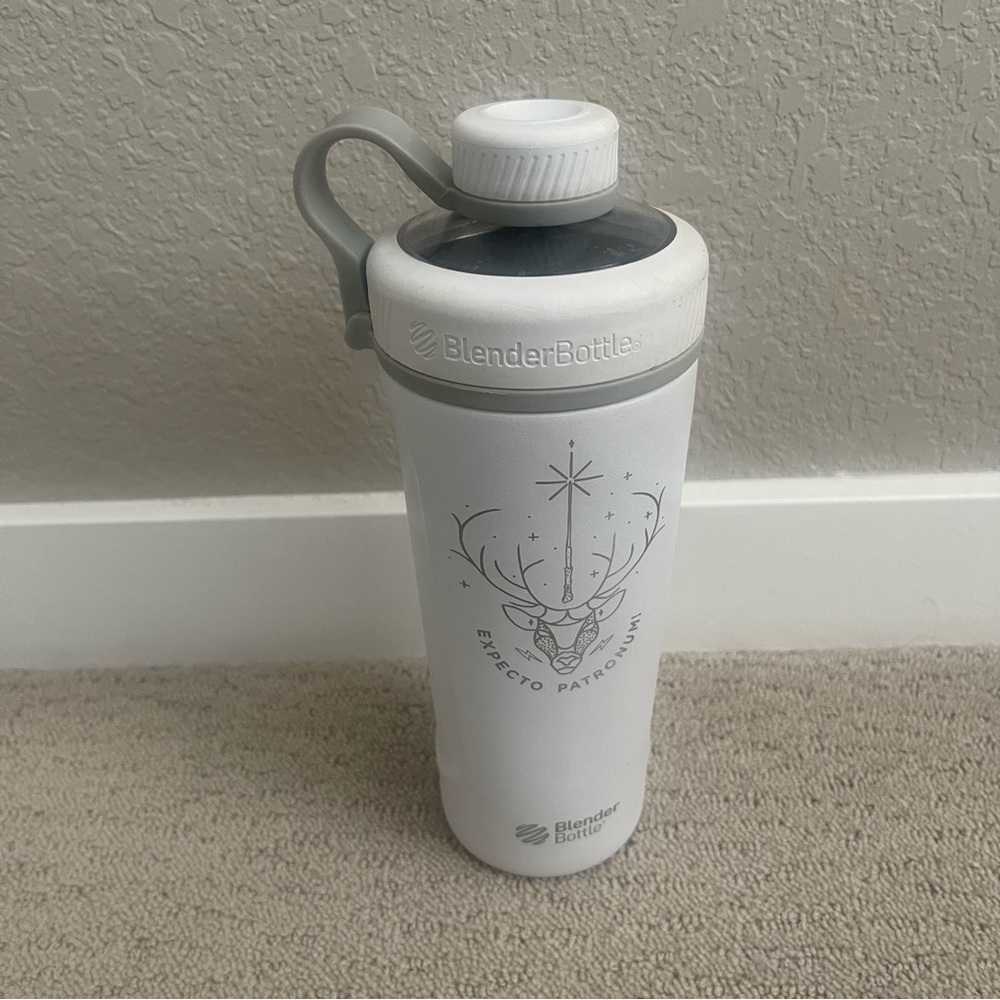 Harry Potter Expecto Patronum Stainless Steel Double Walled Blender Bottle